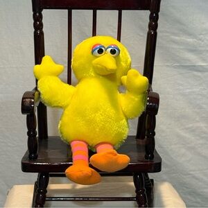 Yellow Plush Big Bird Sesame Street Toy